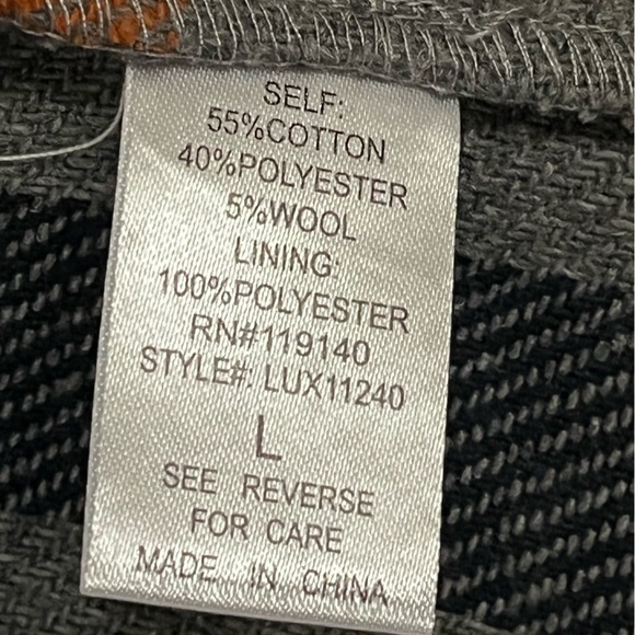 FAVLUX•Gray Plaid Vest - Picture 6 of 11